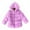 Purple, variant on Vividxx Toddler Girls Jacket Fall Fashionable Winter Toddler Kids Solid Color Jackets Warm Hooded Woolen Jacket Coats For Boys And Girls 4-5 Years