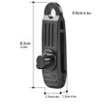 thumbnail image 3 of Tarp Clamps Rope Lock Grip Lightweight Tent Clip with Spiral Buckle 10 Pieces Reusable Windproof Detachable Canopy Accessories, 3 of 6