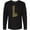 AB-Black, variant on Leopard Print Letter L Long Sleeve T-Shirt