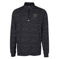 thumbnail image 2 of Men's Cutter & Buck Black Virginia Military Institute Keydets Big & Tall Traverse Camo Print Stretch Quarter-Zip, 2 of 3
