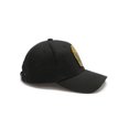 thumbnail image 3 of Knite gorra San Juditas negra gabardina con visera curva ajustable para hombre, 3 of 5