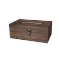 thumbnail image 3 of 1 Pcs Wooden Tissue Box Cover, Kleenexes Box Holder, Rectangular Tissue Box Napkin Dispenser with Hinged Lid for Bathroom Office Living Room Dinner Table, 3 of 3