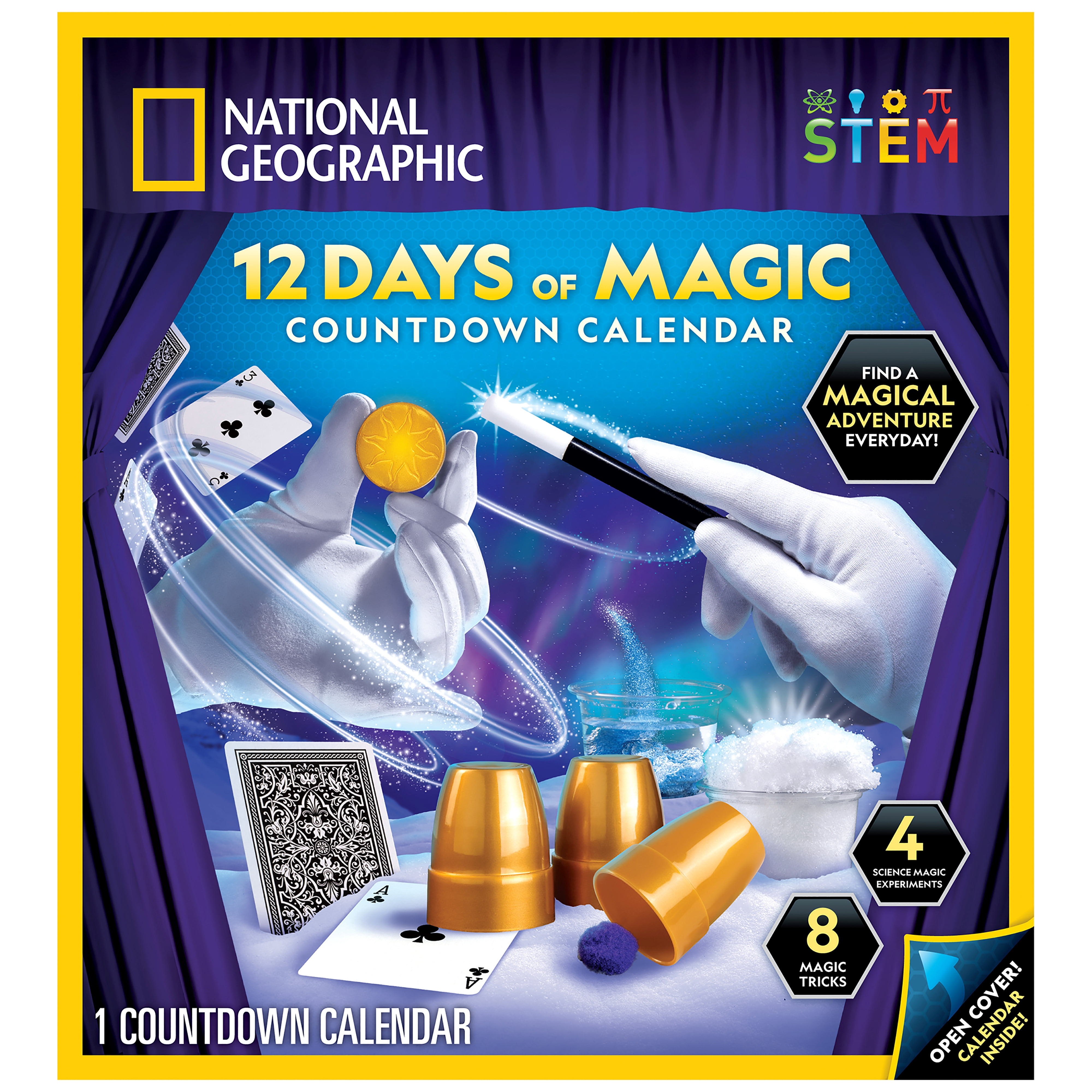 National Geographic Magic Countdown Calendar: 12 Days of Fun