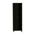 thumbnail image 3 of Cterwk Cabinet, 4 Interior Shelves, 5 External Shelves, Black, 3 of 5