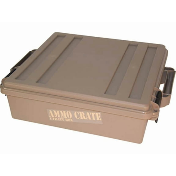 MTM Ammo Crate 4.5 In. Deep in Tan- ACR5-72, Ammunition Cases and Holders