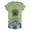 Army Green, variant on Women's T-Shirs V-Neck Flower Printed Casual Comfortable T Shirt Summer Daily Wear Vacation Vintage Chic Tops