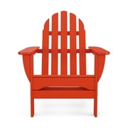POLYWOOD Classic Outdoor Adirondack Chair in Sunset Red