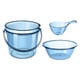 thumbnail image 4 of Juego de cubos de agua Cubo de almacenamiento de agua Cubo de agua Cubo de pesca Cubo de limpieza Azul Con Funda, 4 of 9