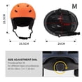 thumbnail image 2 of Safety headgear,Safety Adjustable Safety Warm Helmet Adjustable Purple M, 2 of 7