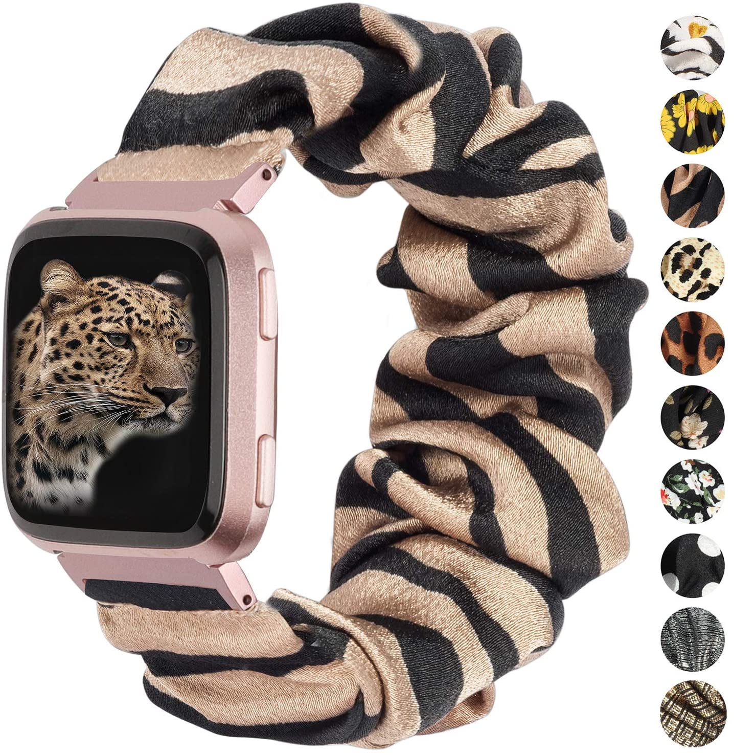 scrunchie band for fitbit versa