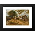 thumbnail image 2 of John Linnell 24x18 Black Modern Framed Museum Art Print Titled - A View Near Hampstead (1827), 2 of 5