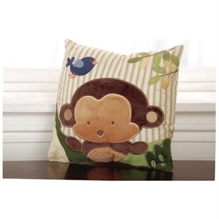 Kids Line Jungle 123 Throw Pillow