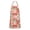 Pioneer Flower Floral-3, variant on Pioneer Flower Floral Print Pattern Apron for Women and Men, Cotton Linen Waterproof with Pockets, Adjustable, 33x27 Inch for Kitchen, Gardening, BBQ, Salon
