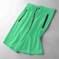 thumbnail image 7 of Havenre Mens Running Shorts Summer Quick Dry Lightweight Drawstring Elastic Waist Athletic Breathable Stretch Ice Silk Shorts with Zipper Pockets for Workout Gym Training Outdoor Mint Green XXL, 7 of 7
