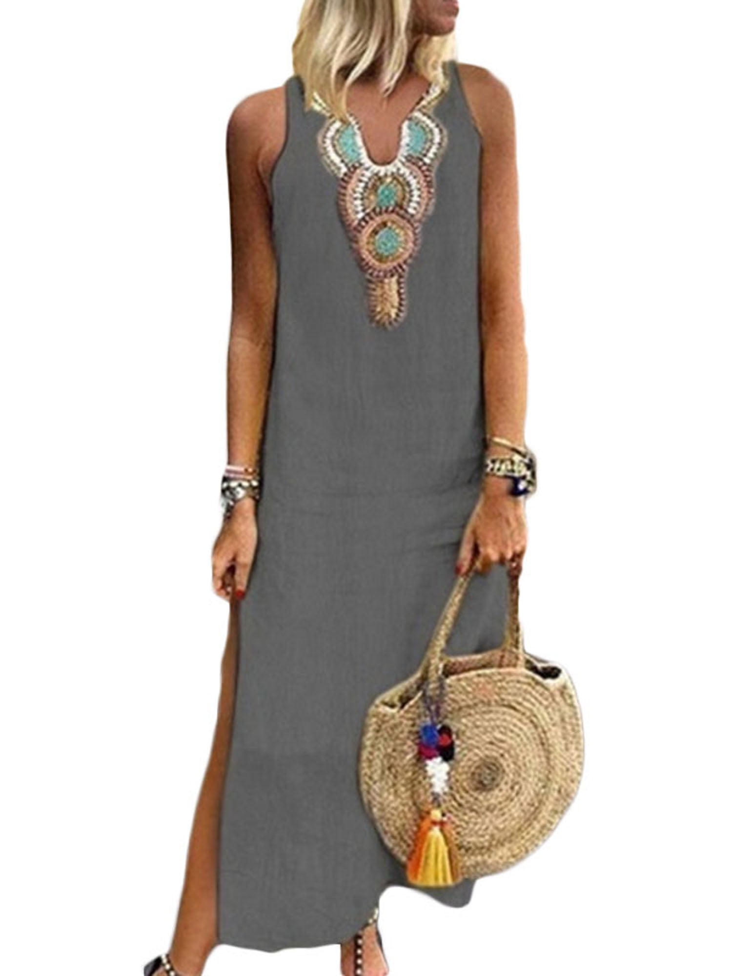 walmart plus size maxi dresses