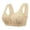 Beige, variant on Bras for Women Bra for Everyday Comfort and Support Featuring Lace Front Adjustable Straps Underwire and Shaping Cup in Large Size Beige 60