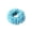 Blue, variant on Callipe Hair Band Fuzzy High Elasticity Thickened Soft Cozy Hair Accessories Solid Color Luminous Women Hair Tie Ponytail Holder for Work