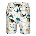 thumbnail image 3 of Fotbe Cute Whale Trajes de Baño Estampados para Hombre, Shorts de Verano de Secado Rápido, Ropa de Playa, Bañadores-3X-Large, 3 of 6