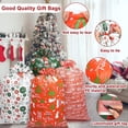 thumbnail image 3 of Extra Large Christmas Gift Bags,4pcs 56x36inch Jumbo Plastic Xmas Bags with Ropes and Tags, Big Wrapping Pouches Giant Gift Sacks for Huge Oddly Shaped Presents, 3 of 4