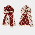 Busydd Winter Scarf for Women Fashion Print Warm Blanket Scarf Soft