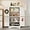 White, variant on 43" Kitchen Pantry Cabinet, Bathroom Storage Unit with Adjustable Shelves and 4 Magnetic Doors, Floor Cabinet for Kitchen, Living Room, White