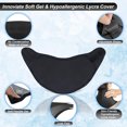 Ice Pack Wrap for Neck and Cervical, Reusable Cold Compress for Sports