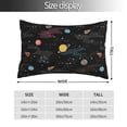 thumbnail image 2 of Balery Galaxy Funda de Cojín Estampada, Regalos para Mujeres, Regalos de Amor para Ella, Regalos para Novia o Esposa, Funda de Almohada-16"x24", 2 of 6