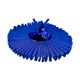 thumbnail image 4 of Cuellos con volantes ajustables y desmontables de estilo victoriano isabelino para vestidos rococó Azul, 4 of 8