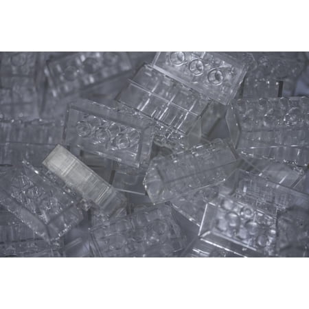 IMEX 2x4 Stud Clear Interlocking Building Bricks 100 Pack Compatible With All Major Brands price history on PriceWatchPro