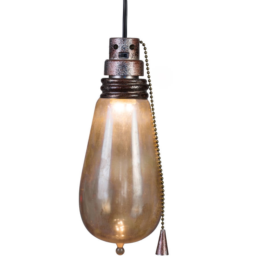 Rusty Short Circuit Attic Light Halloween Decoration