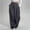 Dark Gray, variant on Women's Baggy Jogging Bottoms Wide Leg Pants High Waist Elastic Casual Suit Chic Loose Fit Outdoor Straight Trousers With Pockets