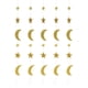 thumbnail image 2 of Guirnalda De Ramadán, Exquisita Guirnalda De Luna Y Estrella Fácil De Usar De 5 Piezas Para Decoración, 2 of 7