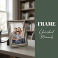 thumbnail image 5 of Unique Bargains Aesthetic Ins Wood Photo Frame Grayish Brown 4" x 5", 5 of 5