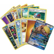 50 Sun and Moon Pokemon Card Pack Lot - All Sun and Moon Cards! Featuring 1 GX Ultra Rare Card! Also includes, Rares, Foils, and Basic Energy!