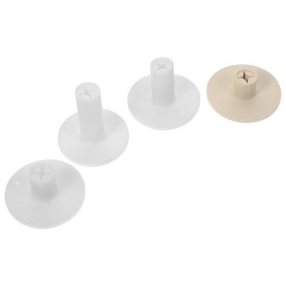 UPOUART 4Pcs Durable Golfs Supplies White TPE Professional Design Golfing Equipment Golf Games