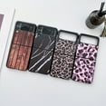 thumbnail image 1 of For Samsung Galaxy Z Flip4/Flip3 5G Phone Case，Shockproof Luxury grain/leopard pattern Case Cover,PC Slim Stand Cover, 1 of 5
