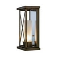 thumbnail image 5 of Meyda 153261 8.5 in. Mirror Cross Wall Sconce, Chocolate, Gold & Frost, 5 of 6
