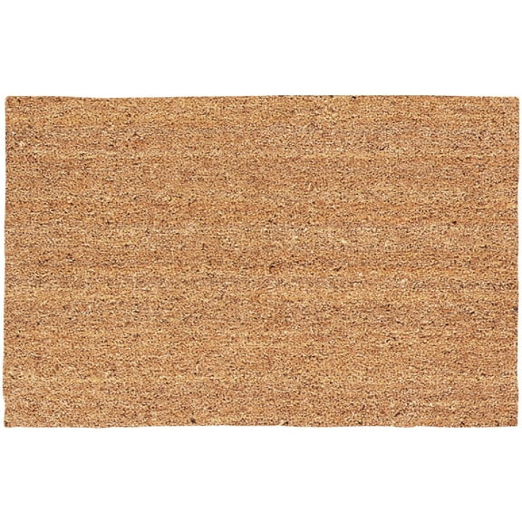 DeCoir Natural Tan Coir Outdoor Doormat