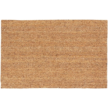 DeCoir Natural Tan Coir Outdoor Doormat