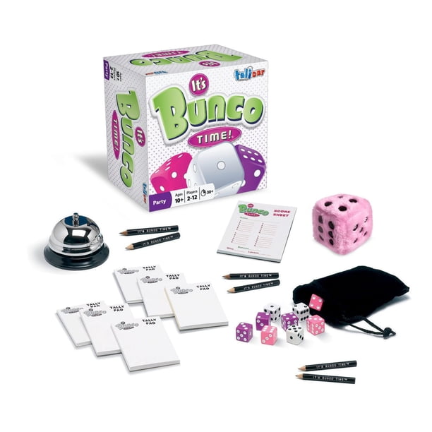 Set de juego Dice Party TaliCor Bunco Deluxe para 4 a 12 jugadores