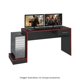 thumbnail image 2 of Escritorio Bertolini Gamer Negro Rojo, 2 of 3