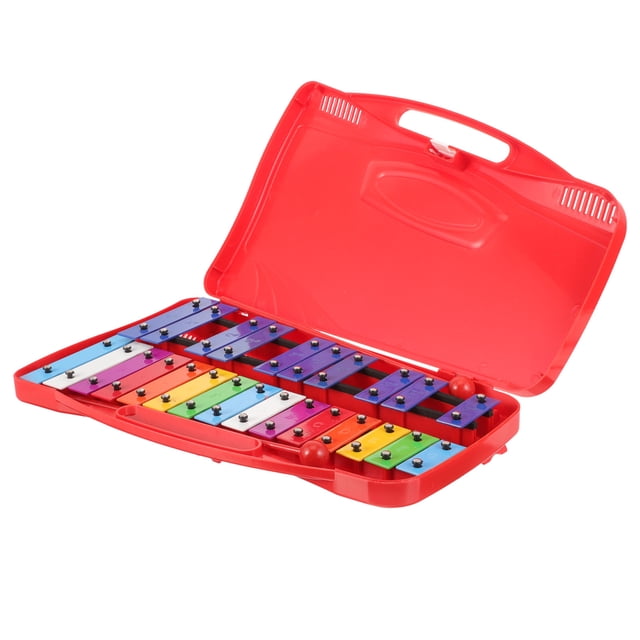 OULII 39x23in Rectangle Xylophone for Kids Child-friendly Design Improving Musical Potential Educational Toy 1 Set