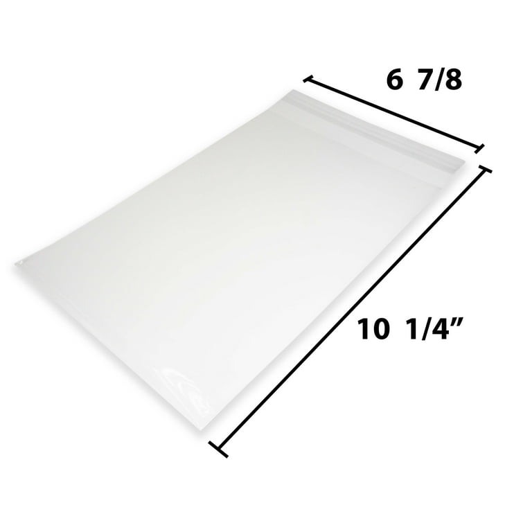 100 Qty Protective Comic Book Sleeves - Super Clear OPP Plastic