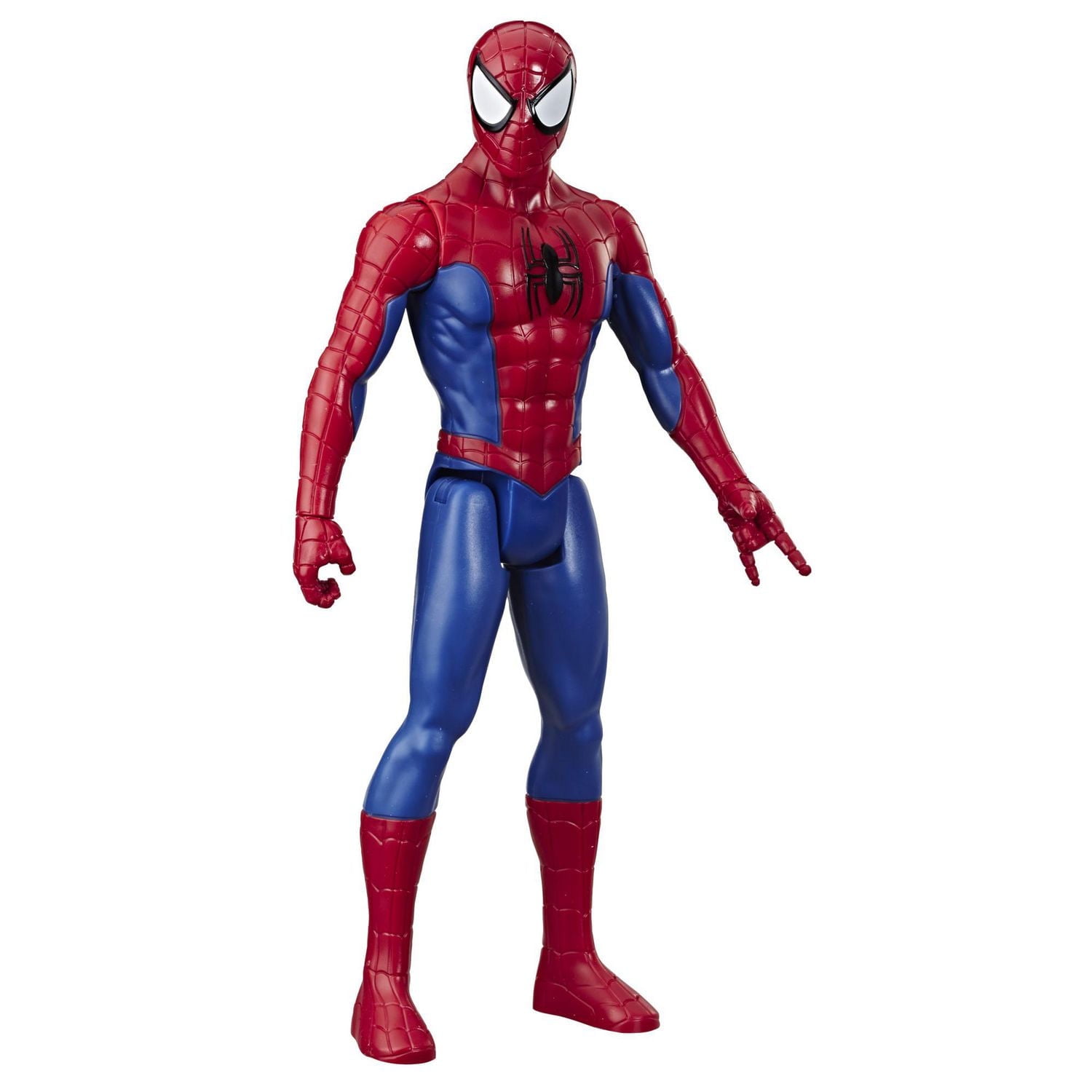 Marvel Titan Hero Series Spider-Man Action Figure (12 Inch), Ages 4 and up.