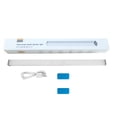 thumbnail image 1 of Ounissouiy 297/210mm LED USB carga gabinete luz tira magnética armario luz lámpara de noche con Sensor de movimiento cocina dormitorio iluminación del Iluminación y accesorios Blanco 297mm, 1 of 6
