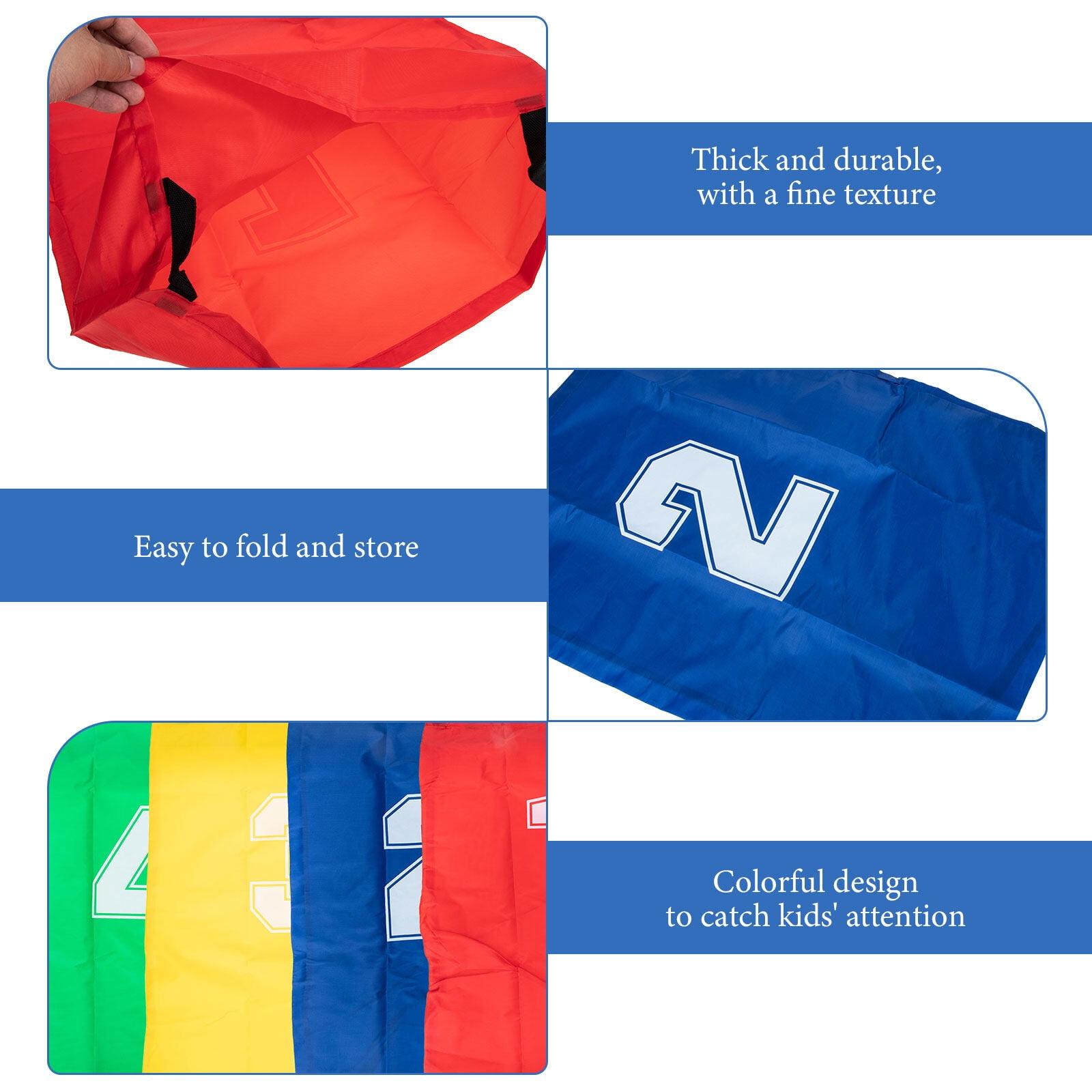 4Pcs Kids Jumping Bag Sack Race Bag Outdoor Jumping Bag Carnival Party