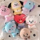 thumbnail image 2 of Children's cartoon pillow, pillow doll small plush puppet, baby series character cute small plush stuffed animal doll (7.8 inches), 2 of 2