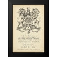 thumbnail image 2 of Vision Studio 11x14 Black Modern Framed Museum Art Print Titled - Peerage of England I, 2 of 5