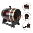 thumbnail image 1 of OULII 1Pack Rustic Wine Barrel Bottle Packaging Bucket for Home Use, 1 of 7