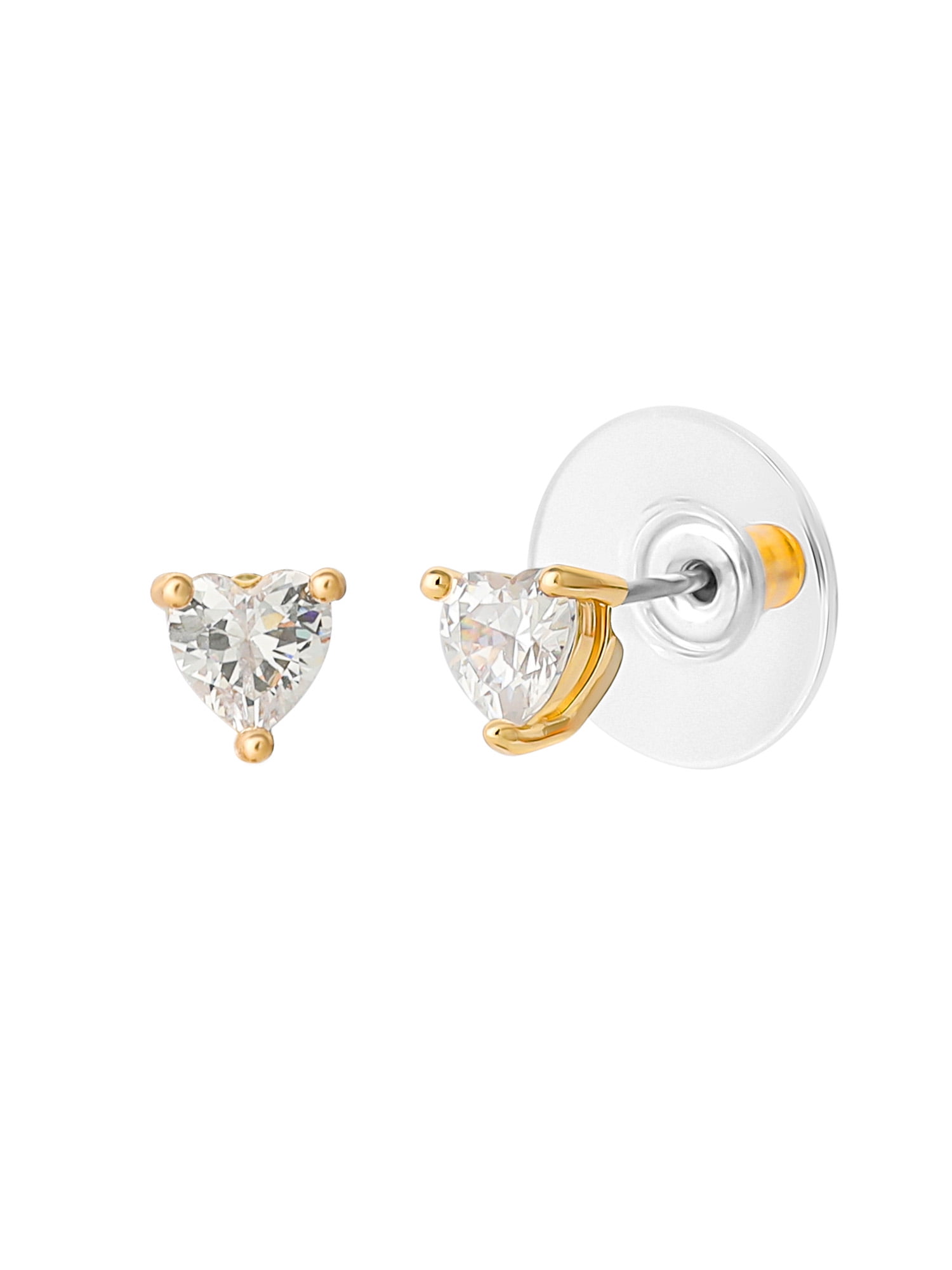 Jessica Simpson Layer Heart Necklace and Earring Gift Set